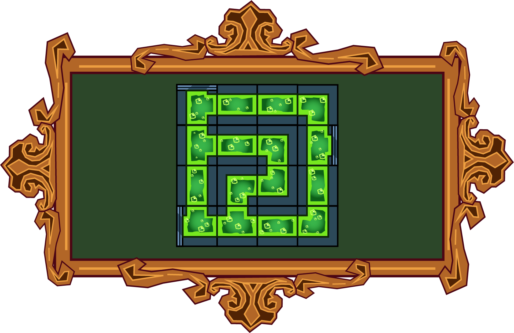 Toxic Tiles Game Screen